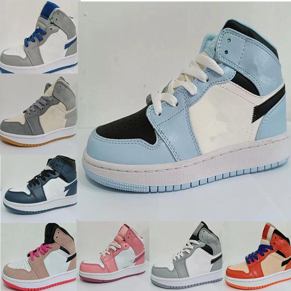 

jumpman kids shoes basketball toddlers boys girls designer mid chicago sneakers children toddler shoes toddler baby outdoor shoe size 22-35, Black
