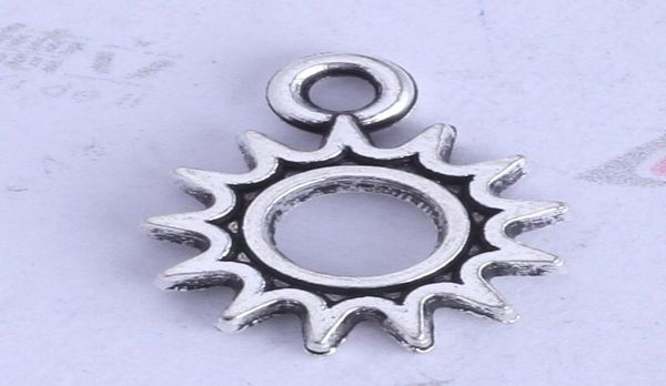 

retro antique silverbronze mini sun pendant fit necklace diy jewelry alloy charms 500pcslot 24596385208, Bronze;silver