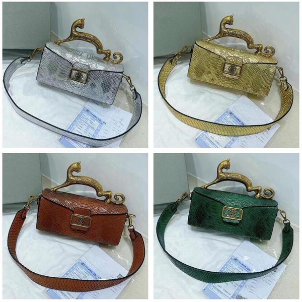 

designers leopard bags for women handbag wallets and card holders soft cowhide pu tote crossbody shoulder luxury fashion lanvins