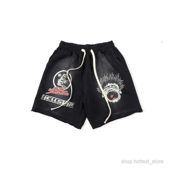 

men's shorts hellstar studios sounds like heaven tee retro women 1 vintage drawstring short 23, White;black
