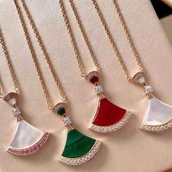 

necklace designer necklace for women classical dress necklace jewellery for women gold necklace white black shell women chain woman luxury j, Silver