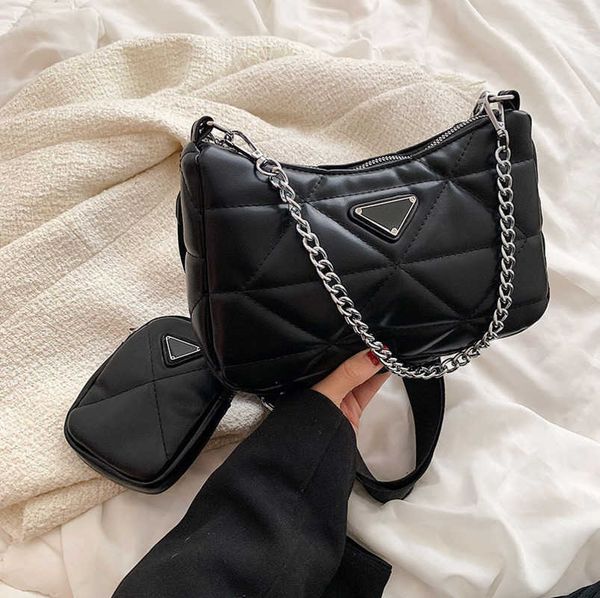 

luxury designer 2023 factory direct sales three in embroidery small new fashion women's popular one shoulder underarm bag fashionable h