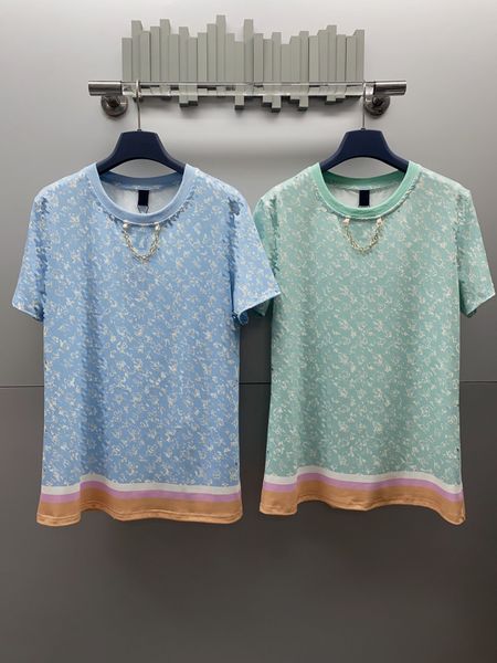 

summer women designers o-neck t shirts fashion letter printing short sleeve tshirts lady tees luxury casual t-shirts, White