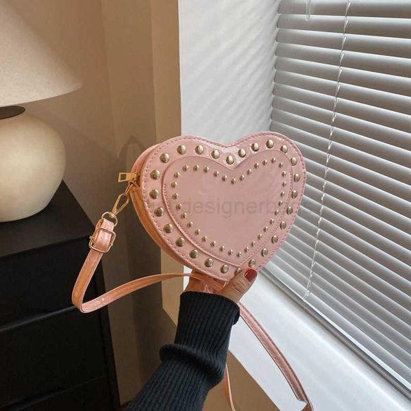 

shoulder bags cute peach heart small bag for women 2023 new fashion crossbody bag simple and westernized popular women's bag shoulder b