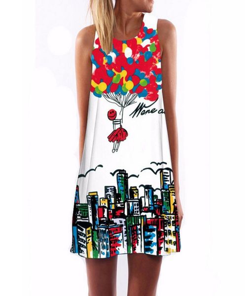

new summer sweater dress digital printing womens clothing plus size women dress strapless club party casual designer dresses3321131, Black;gray