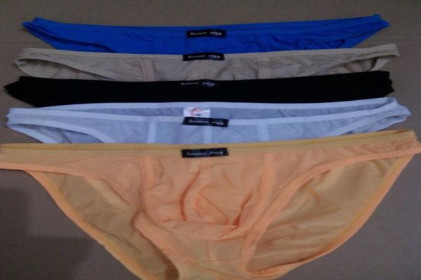 

men briefs low waist transparent men underwear nylon men briefs qc02w2163790, Black;white