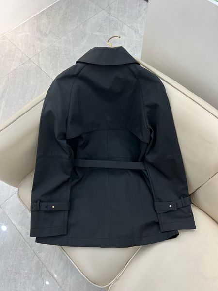 

fende windbreak women's trench coats brand designer luxury coat long coat women outerwear designer coats ladies outfits luxury designer, Tan;black