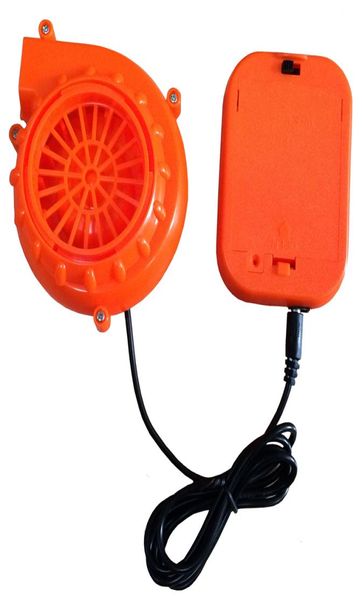 

mascot costume head fan head cooling system small fan01239763718, Red;yellow