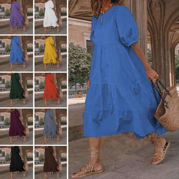 

retro summer dress sun womens casual bohemian beach, Black;gray