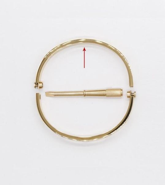 

316l stainless steel carti bracelet bangle channel luxury designer jewelry screws for men and women couple gift2026649, Black