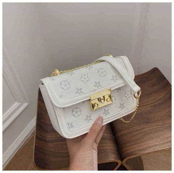 

luxury bags female chain shoulder messenger printed small square