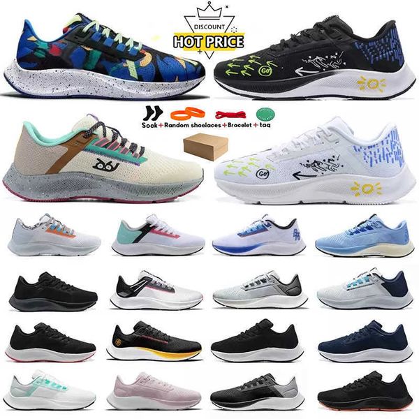 

designer pegasus 38s be true turbo casual sports shoes zoom flyease triple white midnight black navy chlorine blue green wolf grey sneakers