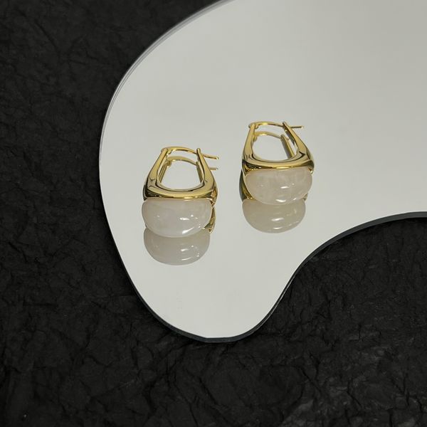 

designer stud triomphe retro earring women luxury earring pearl jewelry fashion accessories gifts s12d, Golden;silver