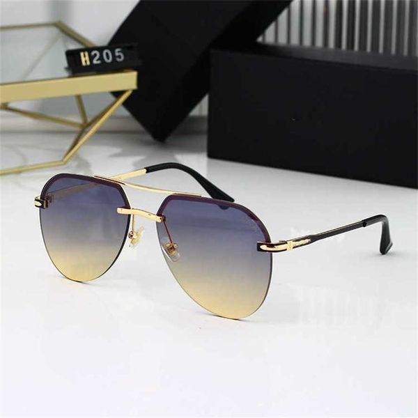 

50% off wholesale of sunglasses new frameless trimmed for men and women sunglasses fashion glasses, White;black