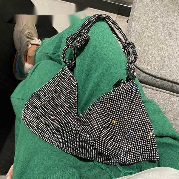 

hbp crossbody bags evening bag party rhinestones clutch shiny wedding purses and handbag luxury designer brand women fashion shoulder 220811