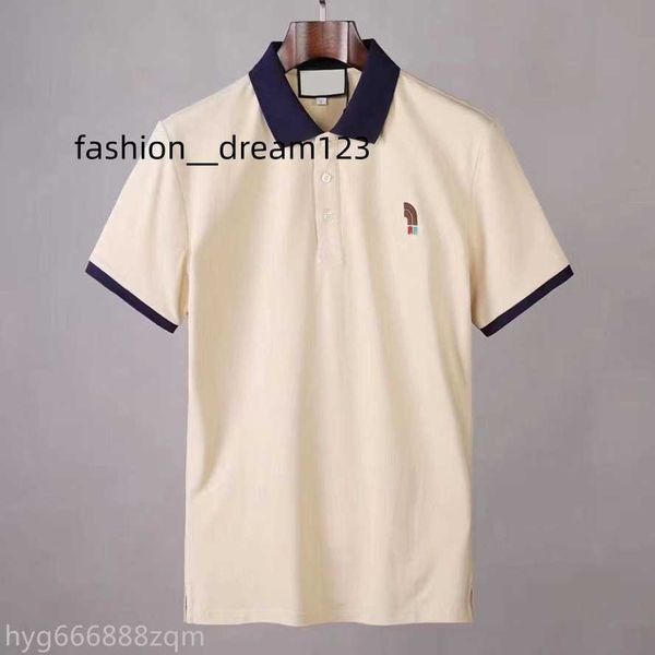 

men's polos 2021 mens designer polos brand small horse crocodile embroidery clothing men fabric letter polo t-shirt o collar casual tee, White;black