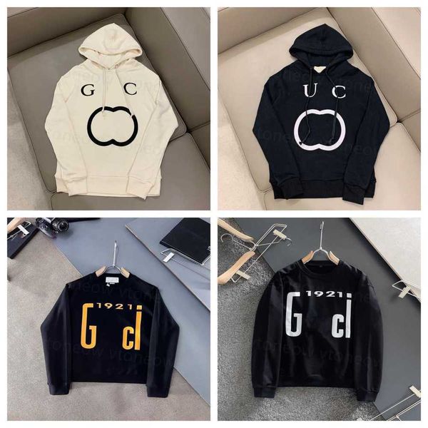 

2023 gu new womens designer hoodies fashion lamb animal autumn winter mens long sleeve hoodie pullover clothes cat sweatshirts asian, White;black