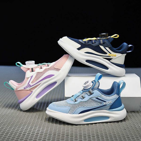 

boys girls mesh sneakers soft sole sports trainers new children's running shoes comfortable mesh sneakers blue pink