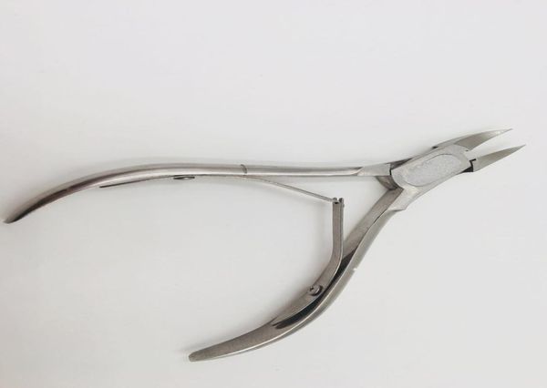 

stainless steel toenail scissor clipper cutter ingrown nail pedicure set9125326