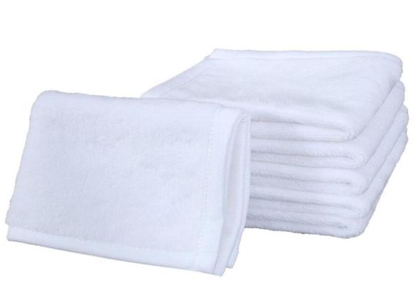 

3030cm sublimation kerchief thermal transfer plain white printed kerchief towel portable washable washrag hand towel f10233335172