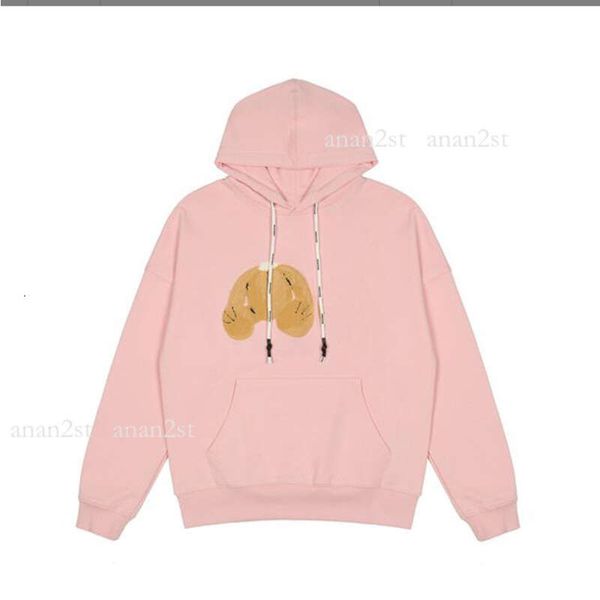 

men women designers bear hoodie clothes mens womens hoodies long t shirt clothing sport hooded shirts broken bears sweatshirtd, Black