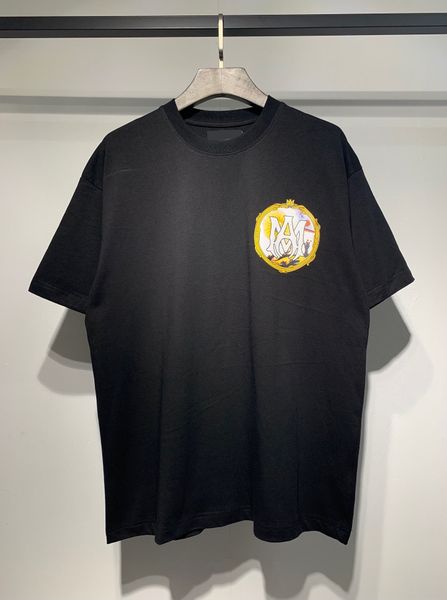 

men's plus tees & polos round t-shirt plus size neck embroidered and printed polar style summer wear with street pure cotton r3f, Black;brown