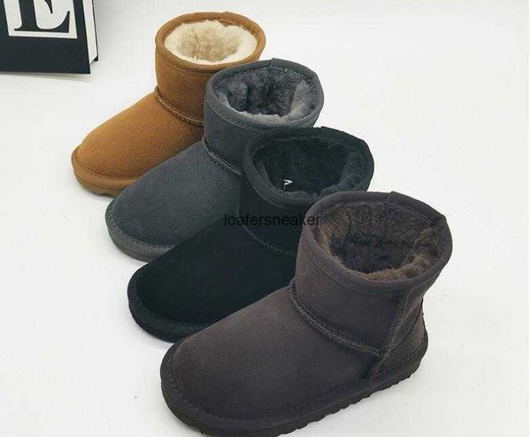 

sell classic design aus u5281 baby boy girl kids snow boots fur keep warm boots eur szie eur 21-34 transshipment, Black