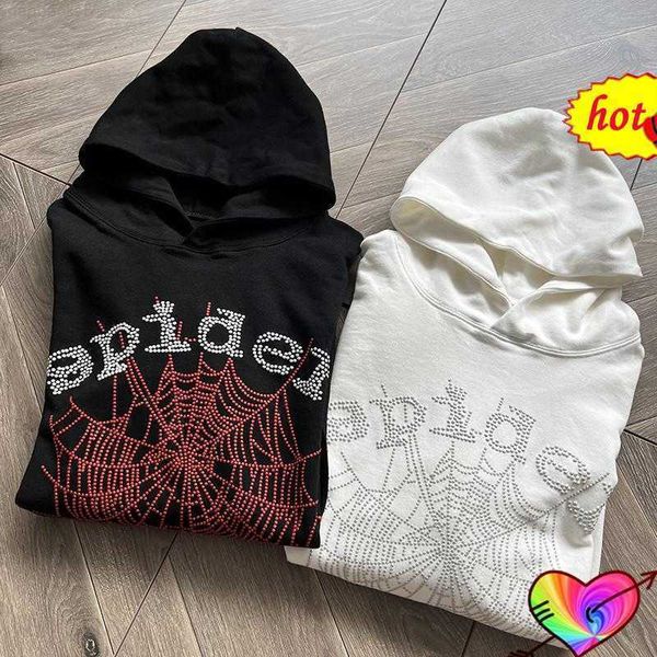 

men's hoodies sweatshirts sweaters printed tag young thug hoodie men women 3d foam graphic sp5der 555555 oversize hooded pulloversmen&#, Black