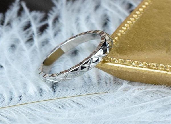 

cluster rings brand 925 sterling silver jewelry for women and men crush ring wedding rhomboid engagement geometrical157d4650868, Golden;silver