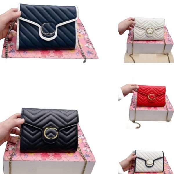 

fashion marmont womens luxury designer bag cowhide leather handbag cosmetic messenger bag shopping shoulder bag womens wallet soft shaped fl