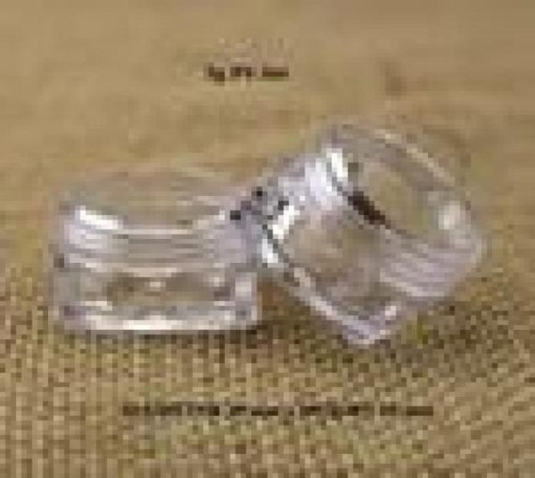 

100pcslot whole 3g ps cream jar cosmetic 3ml packaging gram eyeshadow facial makeup container plastic jar empty pot6051391