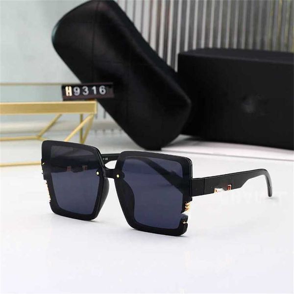 

56% off wholesale of women's sunglasses new fashion brand large frame anti ultraviolet sunglasses slim face, White;black