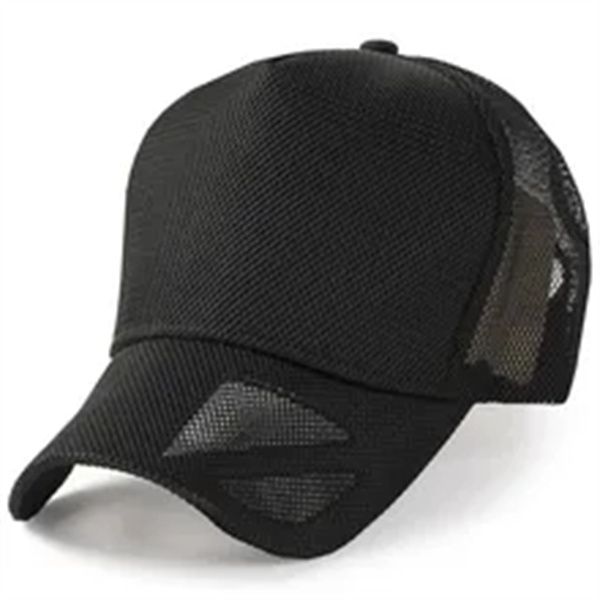 

55-59cm 60-65cm big head man plus size baseball cap lady summer sun caps 100% mesh trucker hat male curved peak snapback hats a4, White;black