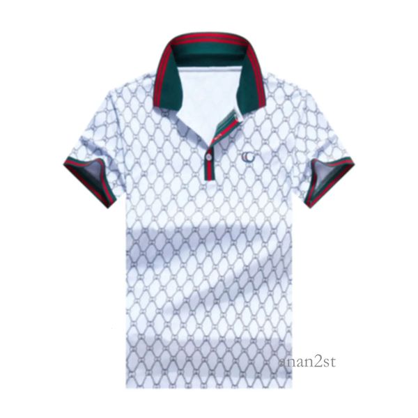 

men polo shirts italy designer mens clothes short sleeve fashion casual men's summer t shirt many colors are available size m-3, White;black