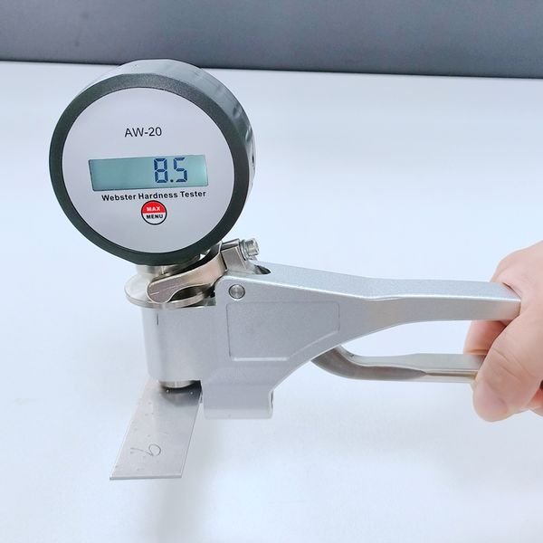 

newly wechsler aluminum alloy hardness tester aw-20 high accuracy portable wechsler hardness gauge meter range 0~20hw