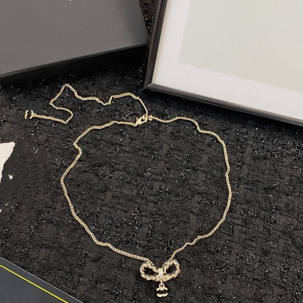 

designer necklace women's necklace gold chain luxury jewelry channel adjustable fashion wedding party accessories gift ccity packaging, Silver