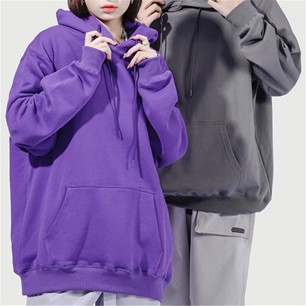 

womens designer hoodie hoodies woman black hoodie women hoodie solid color multi-color loose wool snare autumn and winter new style tidal cu