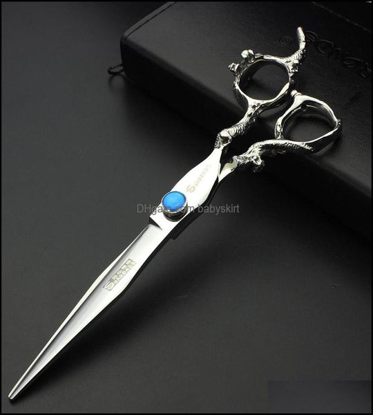 

silver shears hair scissors care styling tools products7 inch professional cutting for hairdresser japanese steel sapphire hairc7449228