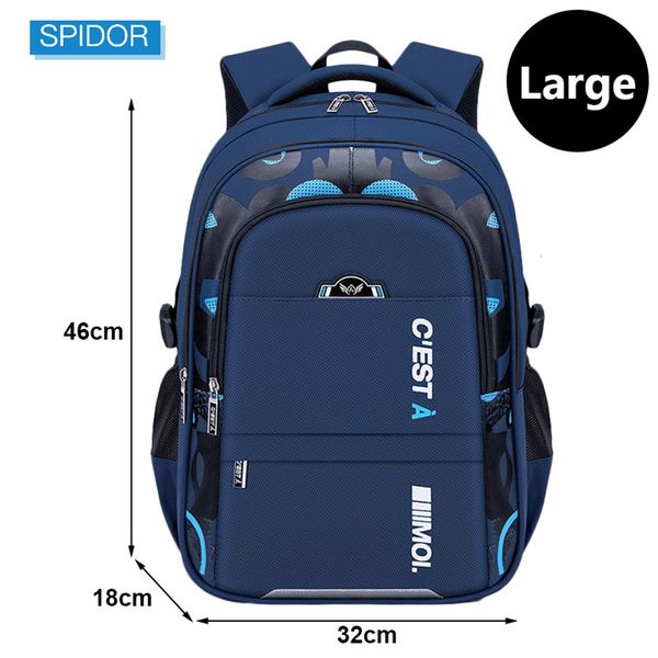 

backpacks spidor children school backpack for teenager boys waterproof book bag mochila 230729