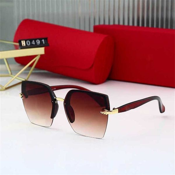 

56% off wholesale of sunglasses new women's style glasses overseas box slim and uv resistant sunglasses for men, White;black
