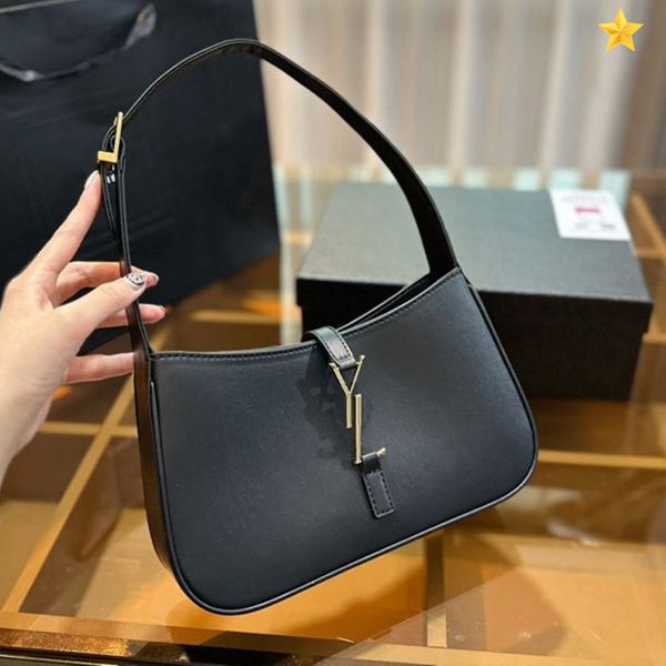 

luxury women's bag underarm bag handbag mini tote designer bag baguette bag banquet woman fashion hasp half moon socialite designer bag