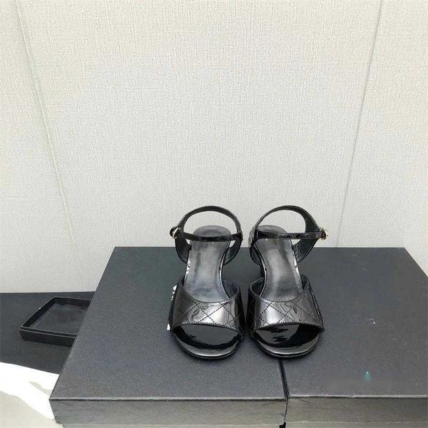 

women's fashion sandals new imported cowhide luxury design sandals wedges spring and summer boom, Black