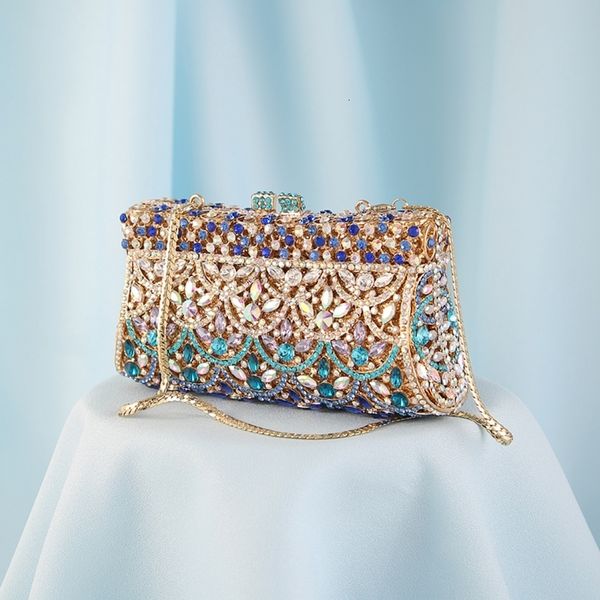 

evening bags xiyuan women s clutch purse red minaudiere bag for party wedding crystal handbag bridal clutches lady 230729