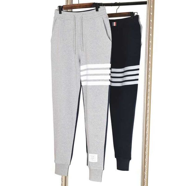 

customized bonzero sanitary pants with contrasting front and rear colors trendy brand leggings casual sports for both men women, Black;brown