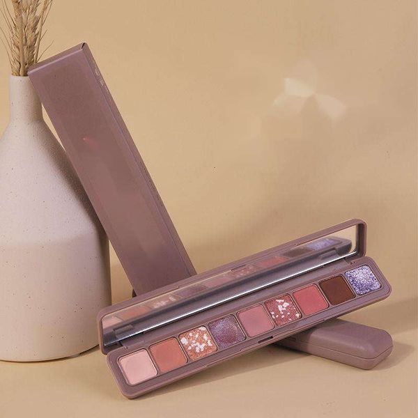 

eyeshadow eye shadow color makeup novo keyboard fingertip nine color eye shadow plate ins super kwai tiktok pearl waterproof earth color eye