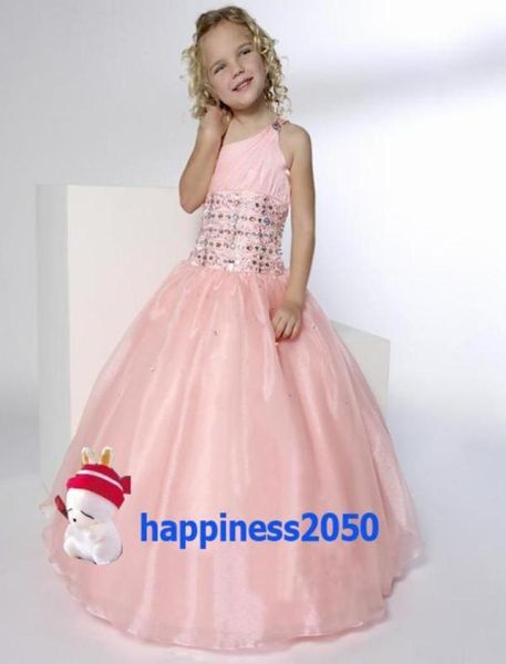 

lovely pink organza flower girl dresses girls039 formal dresses pageant dress custom sz 2 4 6 8 10 12 fd814020653910216218414, White;red