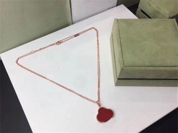 

brand pendant necklace fashion van charm cleef necklace female designer necklace jewelry letter necklace pendant wedding jewelry njmerty, Silver