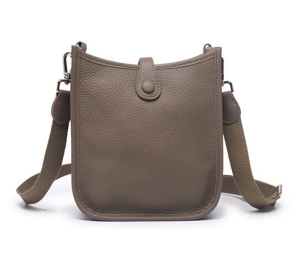 

women's genuine leather designer inspired purse evelyne crssbody bag brand new shoulder bag