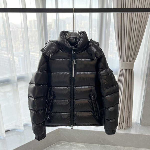 

designer luxury brand winter puffer jacket down jacket women thickening warm coat fashion men's clothing outerwear outdoor jackets wome, Black