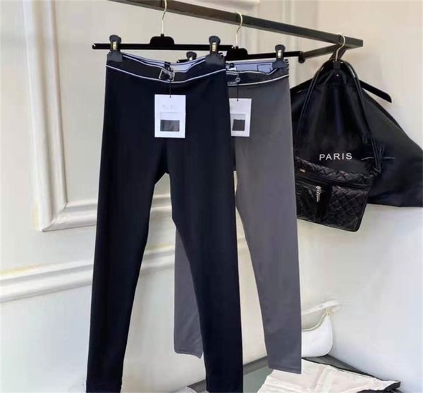 

women039s pants back stereo pocket stretch slim yoga leggings fashion print letters pencil casual high waist pant7772718, Black;white